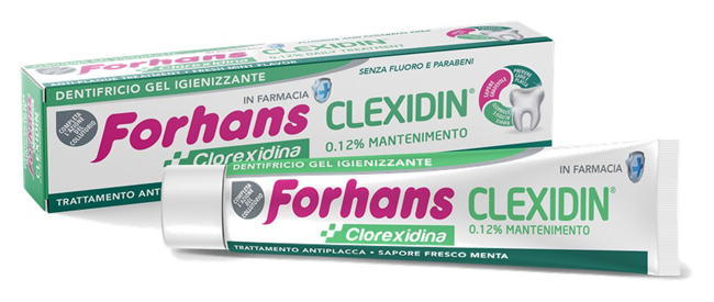 FORHANS CLEXIDIN DENTIFRICIO 75 ML - Farmacia Artemisia di Montecuollo Dott. Angelo snc
