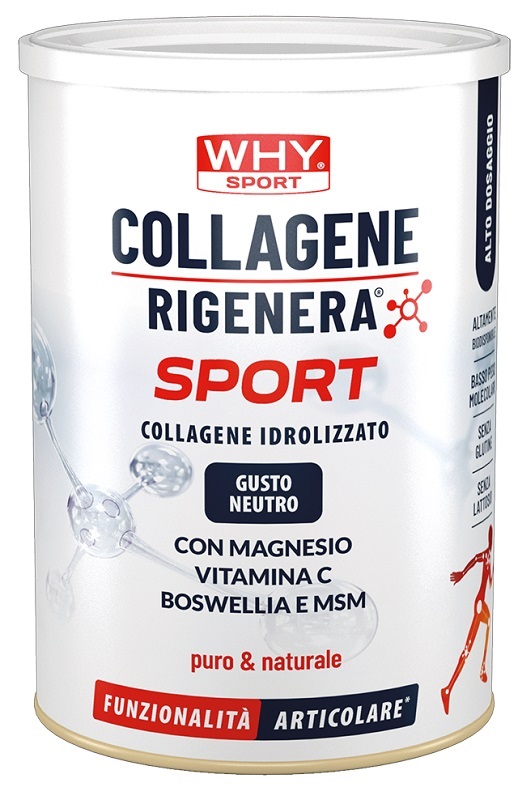 WHYSPORT COLLAGENE RIGENERA SPORT 336 G - Farmacia Artemisia di Montecuollo Dott. Angelo snc