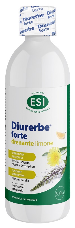 ESI DIURERBE FORTE DRENANTE LIMONE 500 ML - Farmacia Artemisia di Montecuollo Dott. Angelo snc