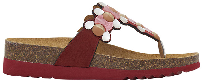 SINTRA FLIP-FLOP MICROFIBRE+ACCESS W RED 39 - Farmacia Artemisia di Montecuollo Dott. Angelo snc