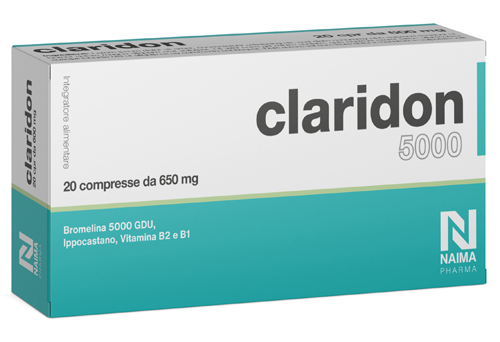 CLARIDON 5000 20 COMPRESSE - Farmacia Artemisia di Montecuollo Dott. Angelo snc