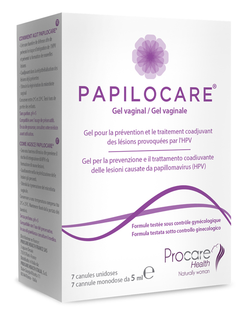 PAPILOCARE GEL VAGINALE 7 CANNULE MONODOSE X 5 ML - Farmacia Artemisia di Montecuollo Dott. Angelo snc