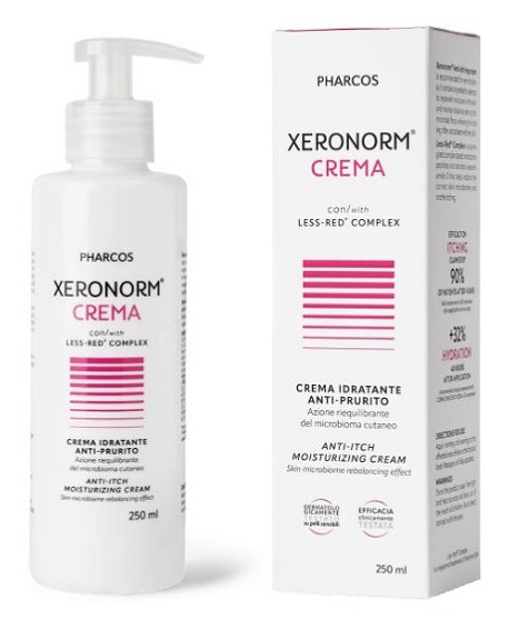 XERONORM PRX PHARCOS 250 ML CREMA ANTIPRURITO PELLI TENDENZA ATOPICA - Farmacia Artemisia di Montecuollo Dott. Angelo snc