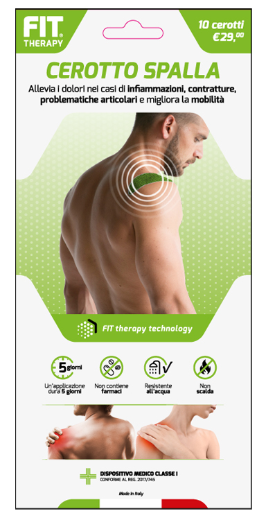 FIT THERAPY CEROTTO SPALLA 10 PEZZI - Farmacia Artemisia di Montecuollo Dott. Angelo snc