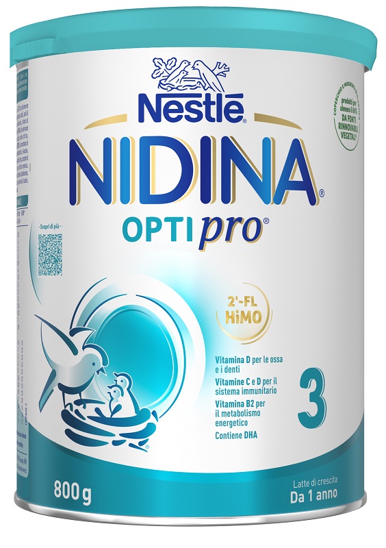 NIDINA OPTIPRO 3 POLVERE 800 G - Farmacia Artemisia di Montecuollo Dott. Angelo snc