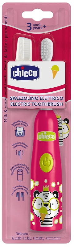 CHICCO SPAZZOLINO ELETTRICO PANDA ROSA - Farmacia Artemisia di Montecuollo Dott. Angelo snc