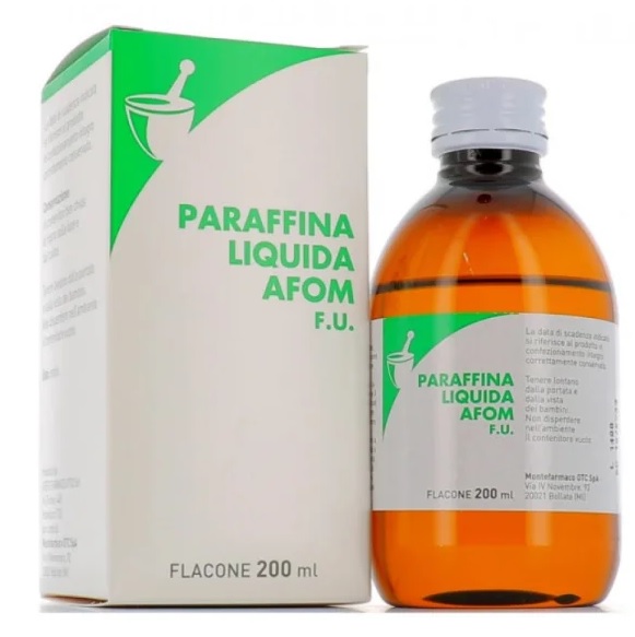 PARAFFINA LIQUIDA AFOM FU 200 ML - Farmacia Artemisia di Montecuollo Dott. Angelo snc