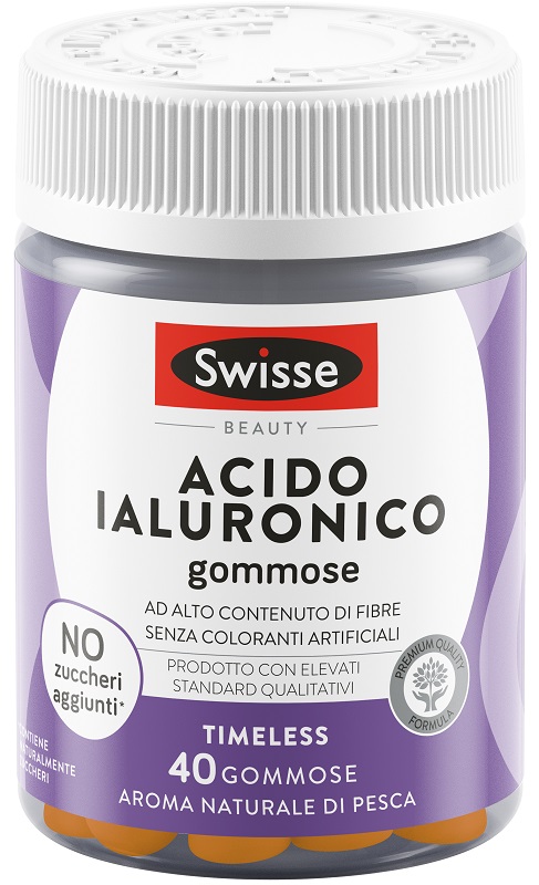 SWISSE ACIDO IALURONICO 40 GOMMOSE - Farmacia Artemisia di Montecuollo Dott. Angelo snc