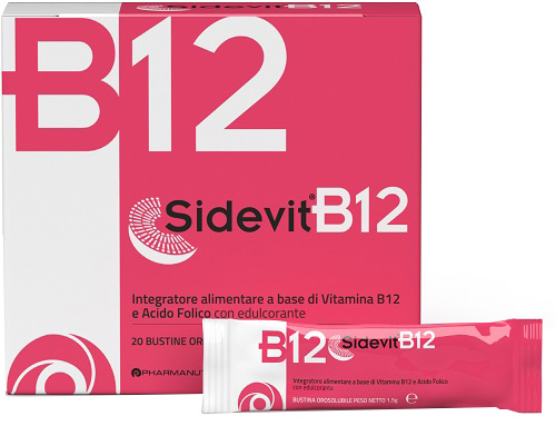 SIDEVIT B12 20 STICK - Farmacia Artemisia di Montecuollo Dott. Angelo snc