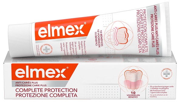 ELMEX DENTIFRICIO CARIES PLUS PROTEZIONE COMPLETA 75 ML - Farmacia Artemisia di Montecuollo Dott. Angelo snc
