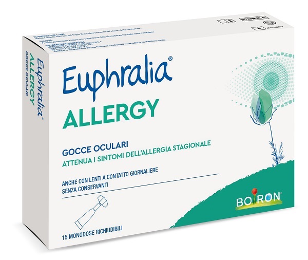 GOCCE OCULARI EUPHRALIA ALLERGY 15 MONODOSE - Farmacia Artemisia di Montecuollo Dott. Angelo snc