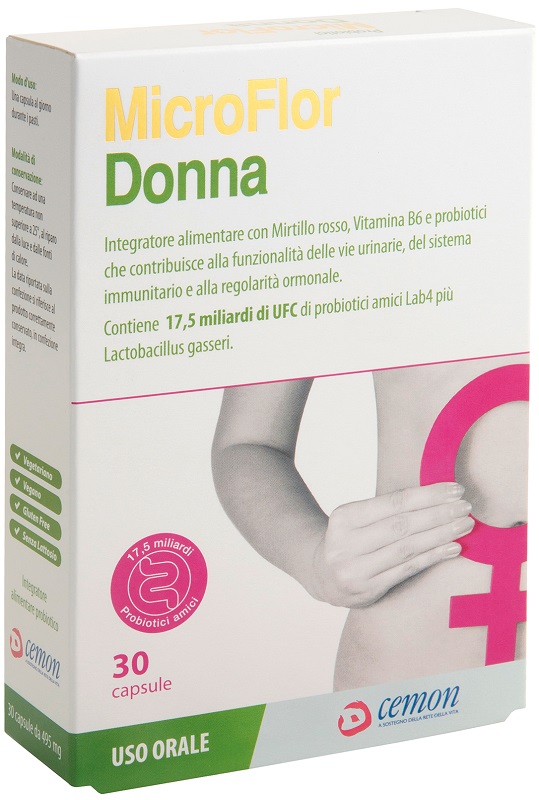 MICROFLOR DONNA 30 CAPSULE - Farmacia Artemisia di Montecuollo Dott. Angelo snc