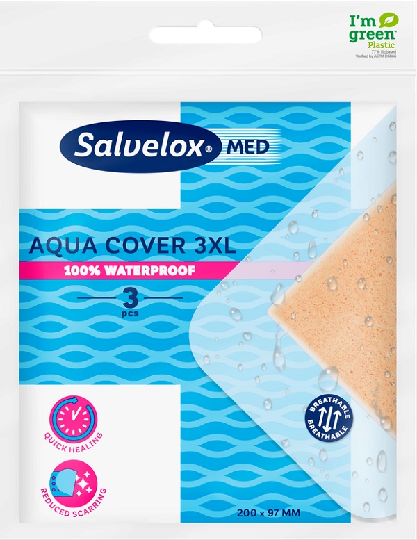 CEROTTO SALVELOX MED AQUA COVER 3XL 200X97MM 3 PEZZI - Farmacia Artemisia di Montecuollo Dott. Angelo snc