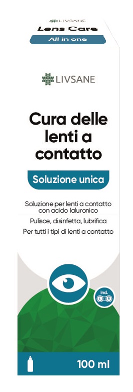 LIVSANE SOLUZIONE LENTI CONTATTO 100 ML - Farmacia Artemisia di Montecuollo Dott. Angelo snc