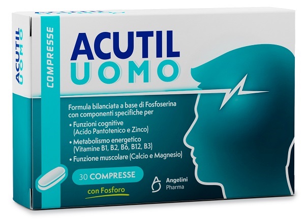 ACUTIL UOMO 30 COMPRESSE - Farmacia Artemisia di Montecuollo Dott. Angelo snc
