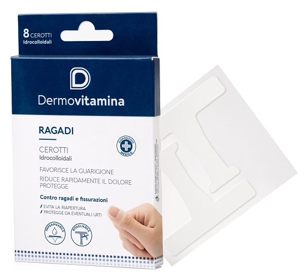 DERMOVITAMINA RAGADI CEROTTI 8 PEZZI - Farmacia Artemisia di Montecuollo Dott. Angelo snc