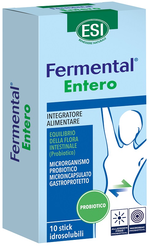 ESI FERMENTAL ENTERO 10 STICK IDROSOLUBILI - Farmacia Artemisia di Montecuollo Dott. Angelo snc
