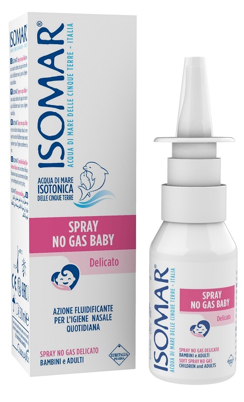 SPRAY NO GAS ISOMAR BABY 30 ML - Farmacia Artemisia di Montecuollo Dott. Angelo snc