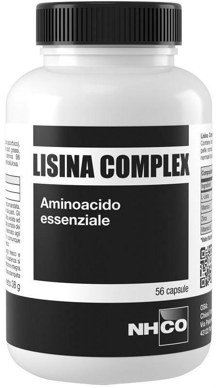 NHCO LISINA COMPLEX 56 CAPSULE - Farmacia Artemisia di Montecuollo Dott. Angelo snc