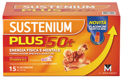 SUSTENIUM PLUS 50+ 15 FLACONCINI - Farmacia Artemisia di Montecuollo Dott. Angelo snc