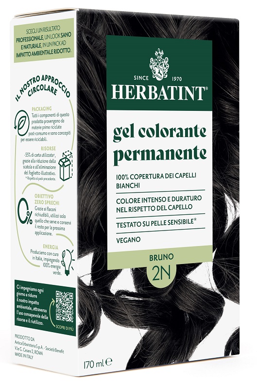 HERBATINT 2N BRUNO 170 ML - Farmacia Artemisia di Montecuollo Dott. Angelo snc