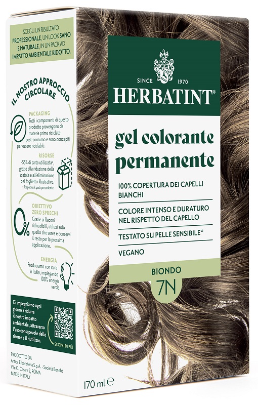 HERBATINT 7N BIONDO 170 ML - Farmacia Artemisia di Montecuollo Dott. Angelo snc