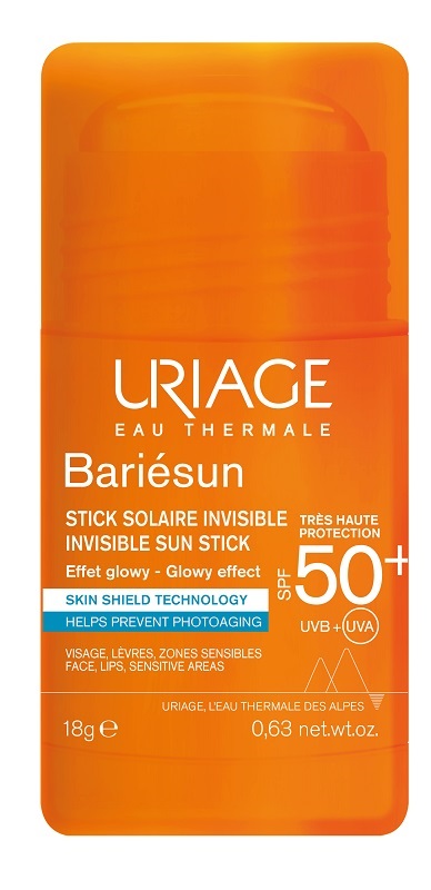 URIAGE EAU THERMALE BARIESUN SPF50+ STICK SOLAIRE INVISIBILE EFFET GLOWY 18 G - Farmacia Artemisia di Montecuollo Dott. Angelo snc