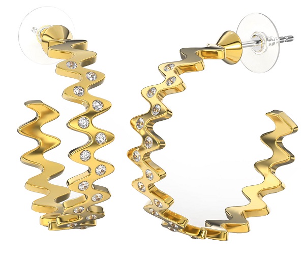 BJT369 ORECCHINO SARIEL GOLD PLATED - Farmacia Artemisia di Montecuollo Dott. Angelo snc