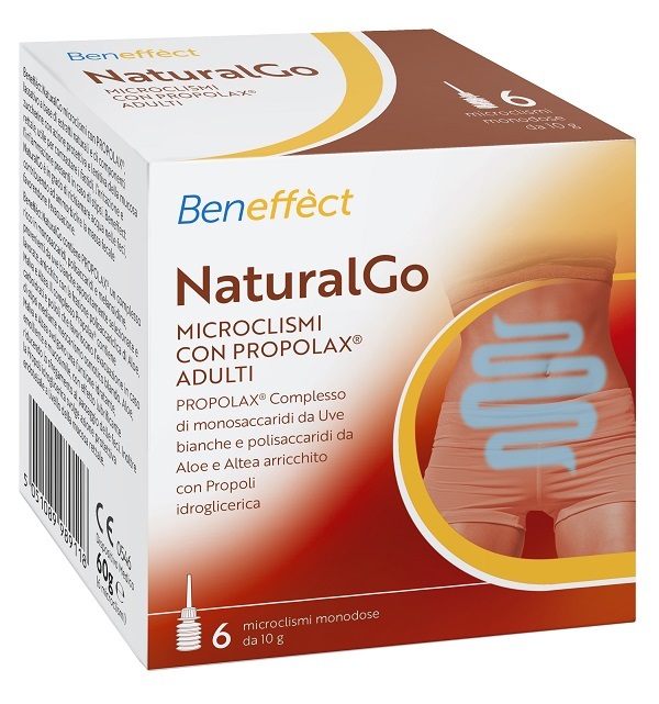 BENEFFECT NATURALGO ADULTI 6 MICROCLISMI - Farmacia Artemisia di Montecuollo Dott. Angelo snc