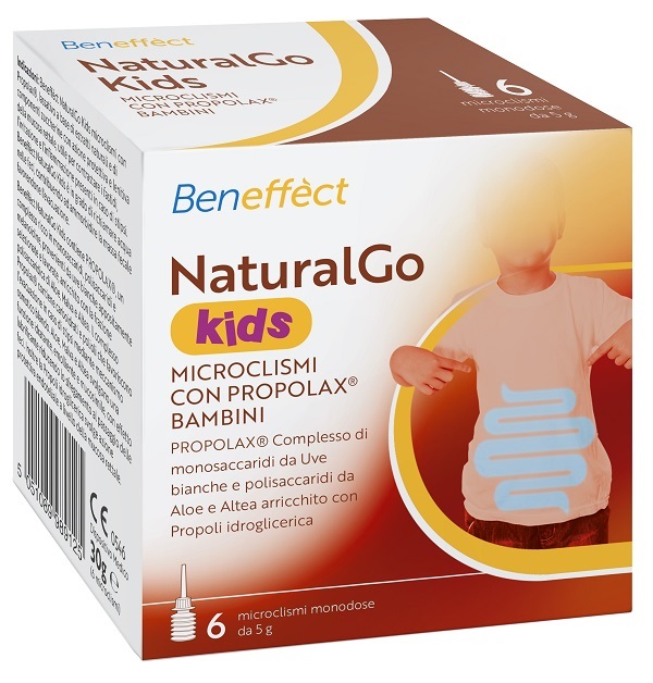 BENEFFECT NATURALGO KIDS 6 MICROCLISMI - Farmacia Artemisia di Montecuollo Dott. Angelo snc