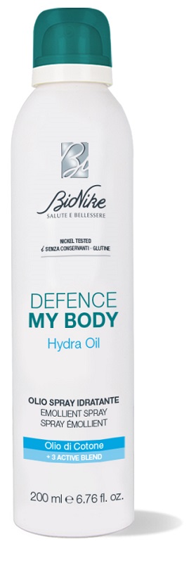 DEFENCE MY BODY HYDRAOIL OLIO SPRAY IDRATANTE 200 ML - Farmacia Artemisia di Montecuollo Dott. Angelo snc