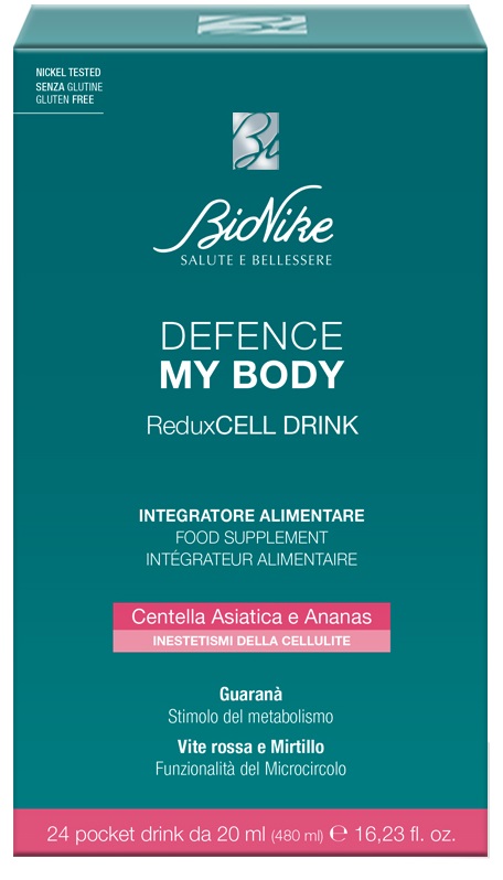 DEFENCE MY BODY REDUXCELL DRINK 24 POCKET DRINK - Farmacia Artemisia di Montecuollo Dott. Angelo snc