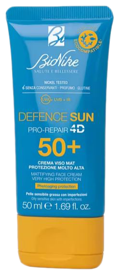 DEFENCE SUN 50+ CREMA VISO MAT 50 ML - Farmacia Artemisia di Montecuollo Dott. Angelo snc