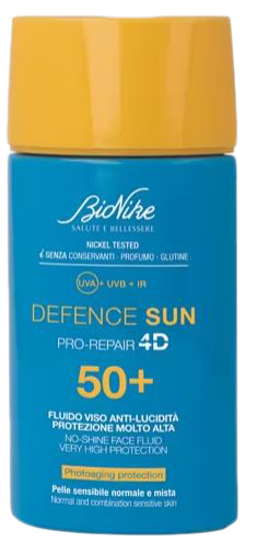 DEFENCE SUN 50+ FLUIDO VISO ANTI-LUCIDITA' 50 ML - Farmacia Artemisia di Montecuollo Dott. Angelo snc