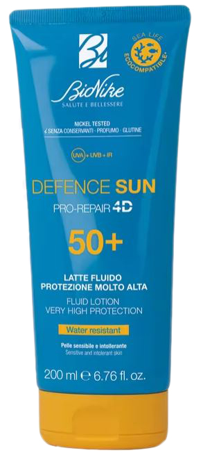 DEFENCE SUN 50+ LATTE FLUIDO 200 ML - Farmacia Artemisia di Montecuollo Dott. Angelo snc
