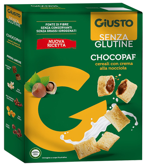 GIUSTO SENZA GLUTINE CHOCOPAF 250 G - Farmacia Artemisia di Montecuollo Dott. Angelo snc