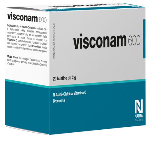 VISCONAM 600 20 BUSTINE - Farmacia Artemisia di Montecuollo Dott. Angelo snc