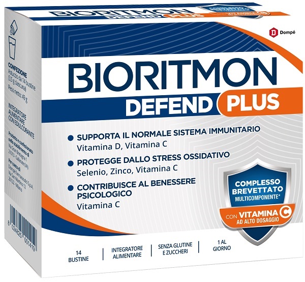BIORITMON DEFEND PLUS 14 BUSTINE - Farmacia Artemisia di Montecuollo Dott. Angelo snc
