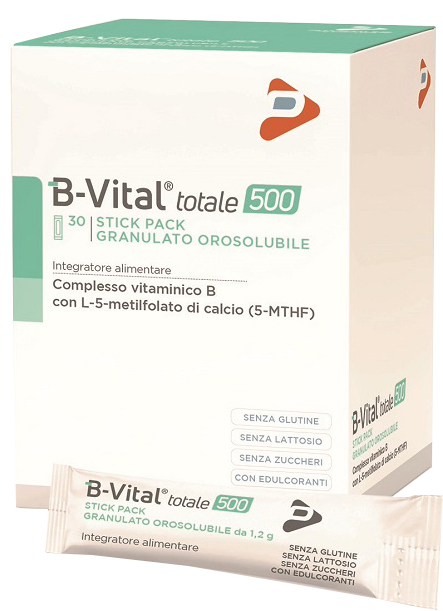 B-VITAL TOTALE 500 30 STICK PACK DA 1,2 G - Farmacia Artemisia di Montecuollo Dott. Angelo snc