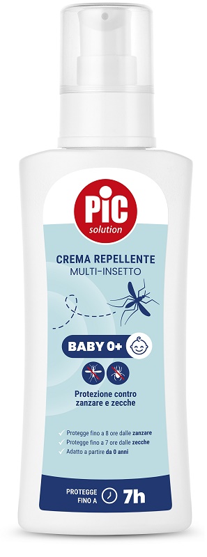 PIC SOLUTION CREMA REPELLENTE MULTI-INSETTO BABY 0+ 100 ML - Farmacia Artemisia di Montecuollo Dott. Angelo snc