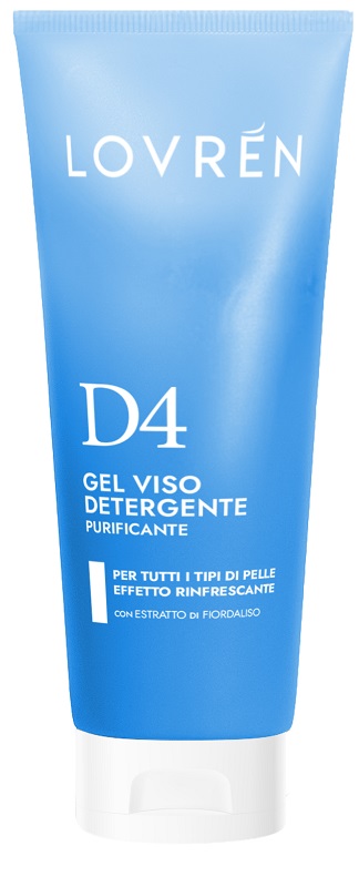 LOVREN D4 GEL DETERGENTE VISO PURIFICANTE 100 ML - Farmacia Artemisia di Montecuollo Dott. Angelo snc