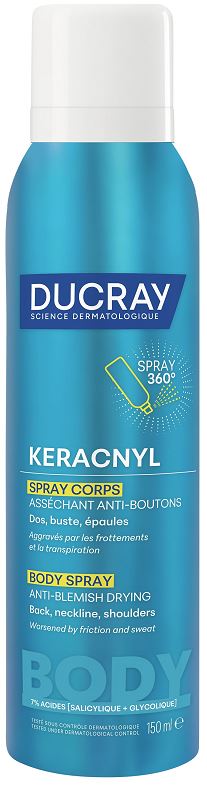KERACNYL SPRAY CORPO DISSECCANTE ANTI-IMPERFEZIONI 150 ML - Farmacia Artemisia di Montecuollo Dott. Angelo snc
