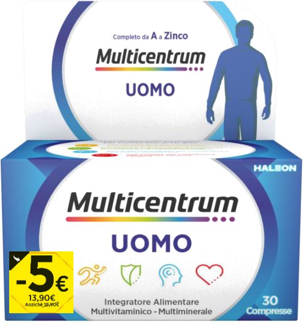 MULTICENTRUM DONNA 50+ 30 COMPRESSE PROMO 2026 - Farmacia Artemisia di Montecuollo Dott. Angelo snc