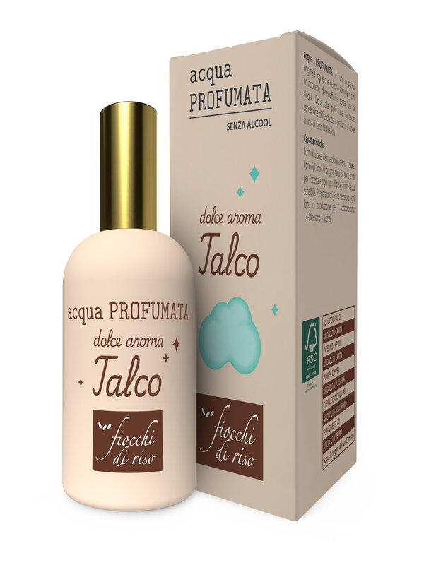 FIOCCHI DI RISO ACQUA PROFUMATA TALCO SENZA ALCOOL 50 ML - Farmacia Artemisia di Montecuollo Dott. Angelo snc