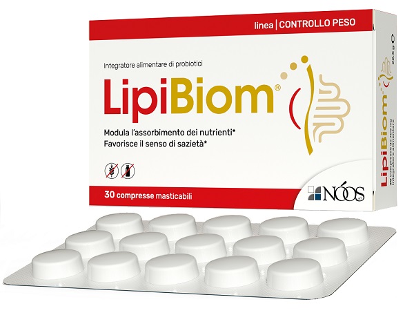 LIPIBIOM 30 COMPRESSE MASTICABILI SENZA GLUTINE SENZA LATTOSIO - Farmacia Artemisia di Montecuollo Dott. Angelo snc