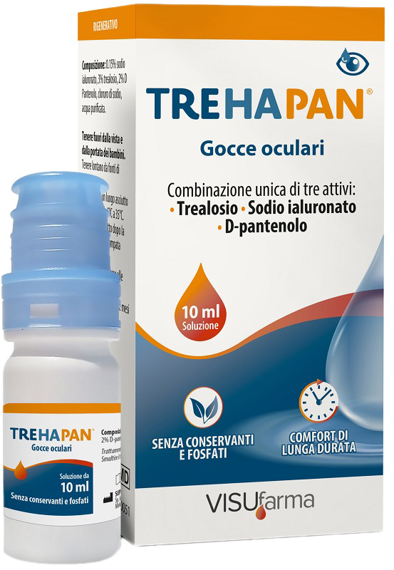 TREHAPAN GOCCE OCULARI 10 ML - Farmacia Artemisia di Montecuollo Dott. Angelo snc