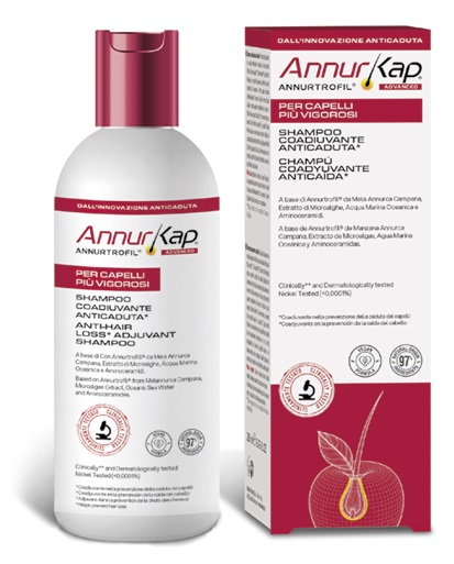 ANNURKAP ADVANCED SHAMPOO COADIUVANTE ANTICADUTA 200 ML - Farmacia Artemisia di Montecuollo Dott. Angelo snc