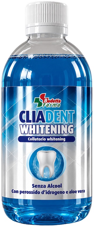 CLIADENT COLLUTORIO WHITENING 500 ML - Farmacia Artemisia di Montecuollo Dott. Angelo snc