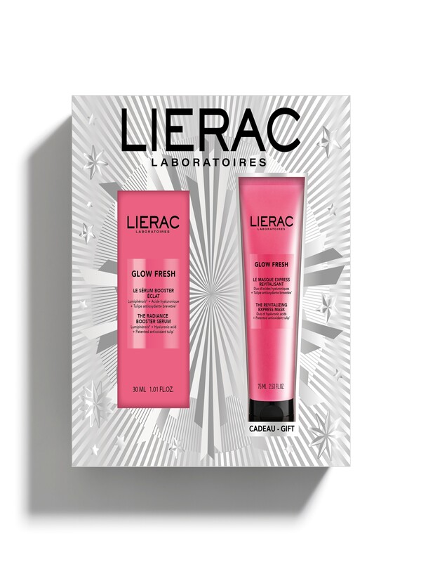 LIERAC SET NATALE GLOW FRESH SIERO + MASCHERA 26 - Farmacia Artemisia di Montecuollo Dott. Angelo snc