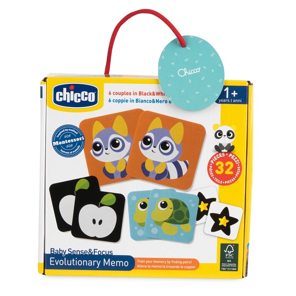 CHICCO GIOCO BABY SENSE&FOCUS MEMO EVOLUTIVO - Farmacia Artemisia di Montecuollo Dott. Angelo snc